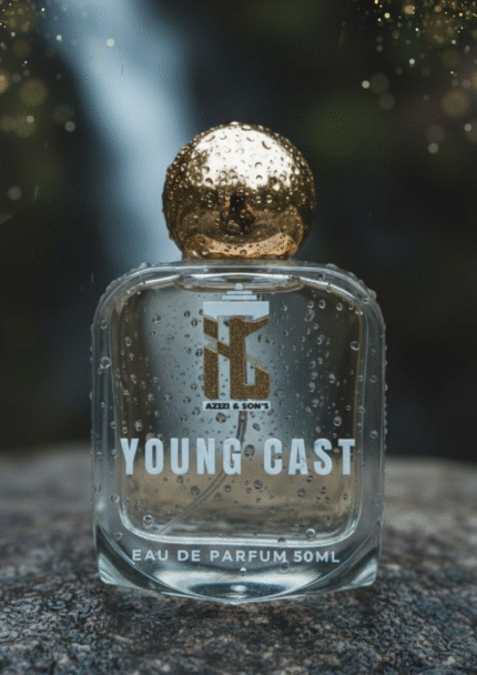 Young Cast Eau De Parfum 50ML – Fresh Modern Fragrance for Men | Azizi & Son’s