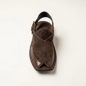 Gol T Charsadda Chappal Brown  Sabar Taki Dar Single Sole Smart Zalmi